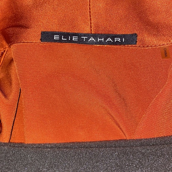 Elie Tahari Illusion Wrap Dress - Picture 4 of 7